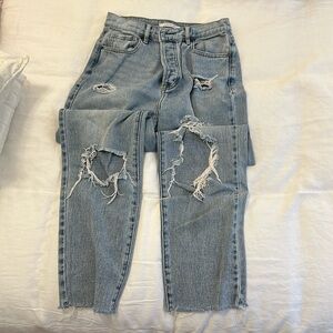Pacsun High Rise Straight Jeans